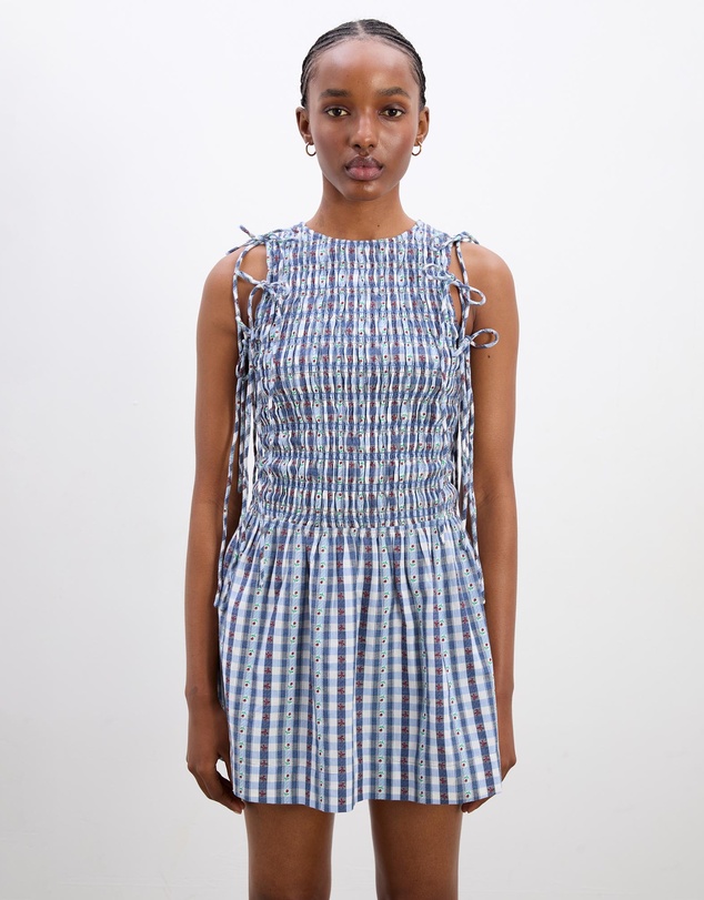 Damson Madder - Becca Bubble Mini Dress