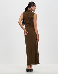 Third Form - Wisteria Wrap Neck Tank Dress
