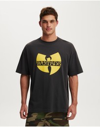 Cotton On - Box Fit Premium Music T-Shirt