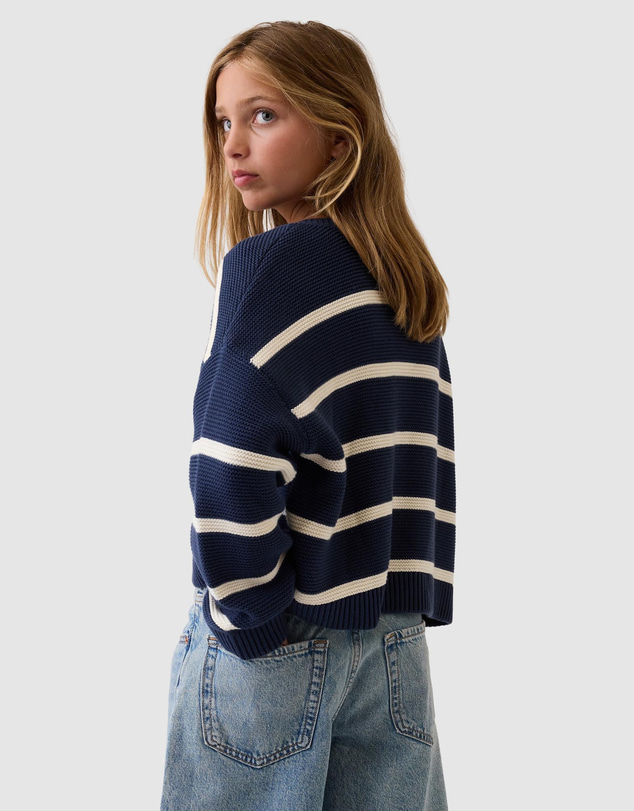 GAP - Cotton Boxy Cardi - Kids-Teens