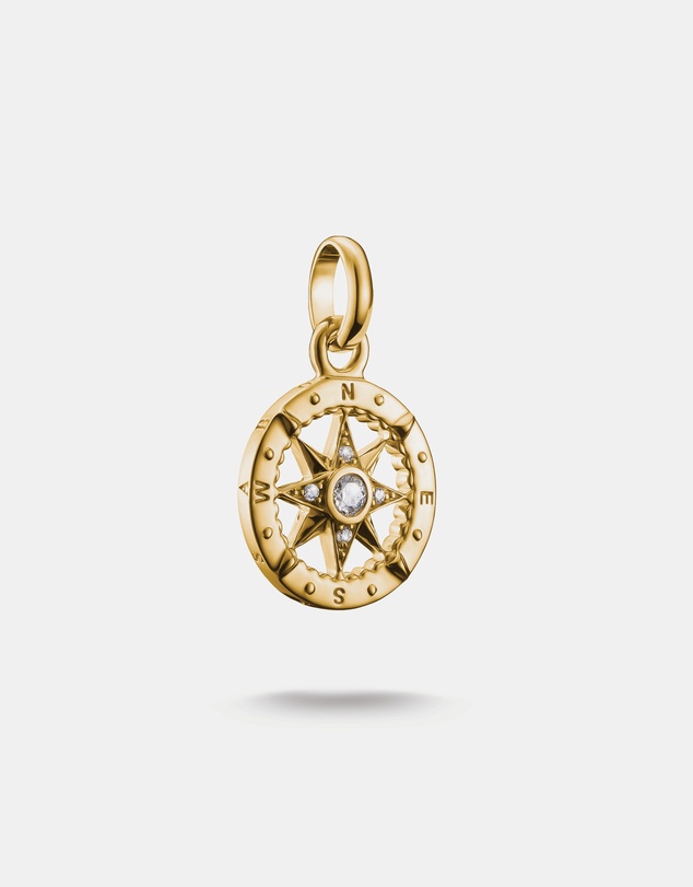 THOMAS SABO - THOMAS SABO Connect Charm compass Gold
