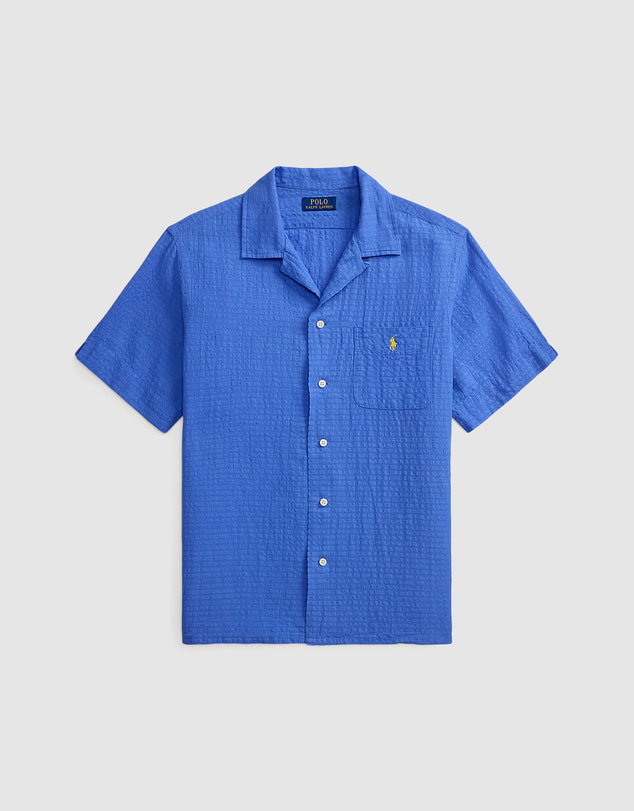 Polo Ralph Lauren - Classic Fit Linen-Blend Seersucker Shirt