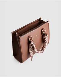Laura Jones - Small Tote Bag With Scarf