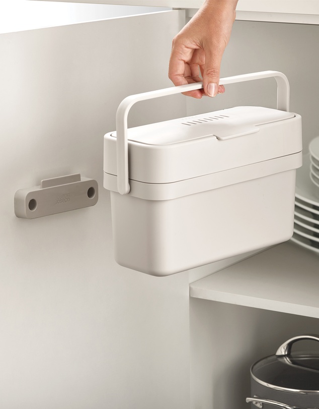 Joseph Joseph - Compo™ 4L Food Waste Caddy (Stone)