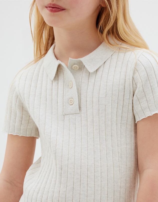 Calvin Klein Jeans - Girls Rib Polo Dress