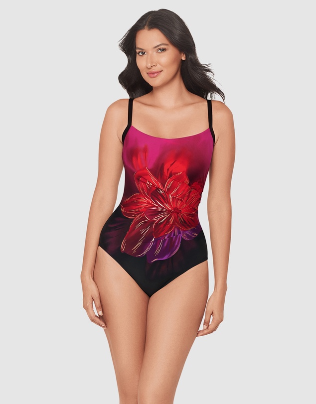 Miraclesuit Swimwear  - Petali Rosa Starr Underwired One Piece Shaping Swimsuit