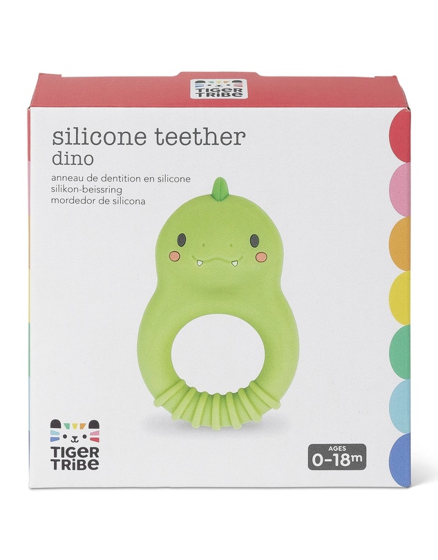 Tiger Tribe - Silicone Teether - Dino