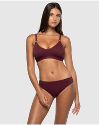 Nip Tuck Swim - Saranya Kate Mid Rise Bikini Pant