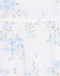 Petal & Pup - Botanique Midi Dress - Blue Floral