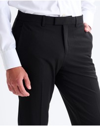 3 Wise Men - 3 Wise Men Hoxton Trouser - Jet Black