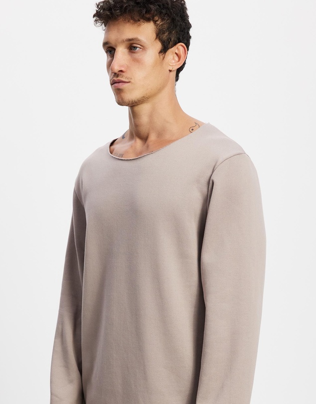 Surrounded By Ghosts - The Vishnevite Raw Neck Fleece Sweatshirt