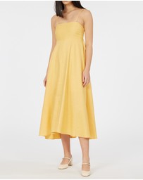Amelius - Corinna Linen Midi Dress