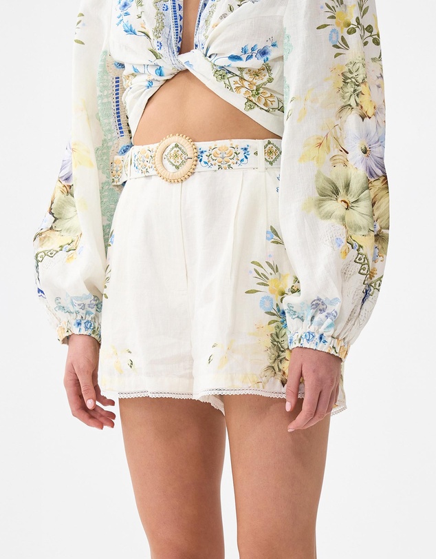 Camilla - Tuck Front Shorts