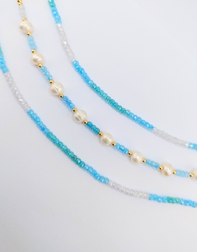 Miz Casa and Co - Crystal Beaded Bracelet Stack