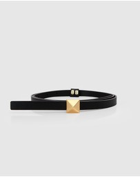 Belle & Bloom - Cleopatra Pyramid Stud Leather Belt