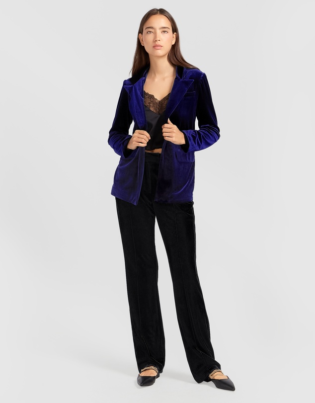 Belle & Bloom - Eternity Oversized Velvet Blazer