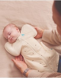 Love to Dream - Swaddle Up™ 2.5T Quilted Stretch Cotton Bees Oatmeal