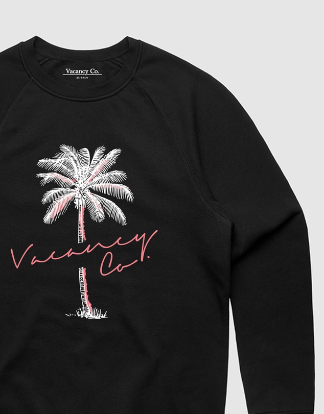 Vacancy Co - Tropical Crewneck - Youth