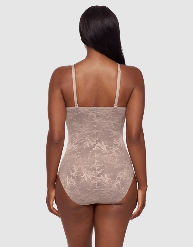 Miraclesuit Shapewear - Modern Romance Wirefree Lace Shapewear Bodysuit