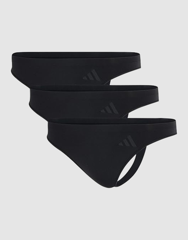adidas Sportswear - 3 Pack Active Seamless Thong Underwear