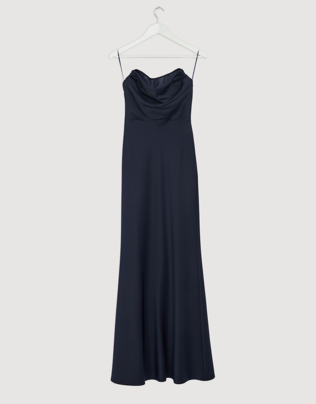 Revibe - Repaired CHANCERY Jada Strapless Corset Maxi Dress - AU 6