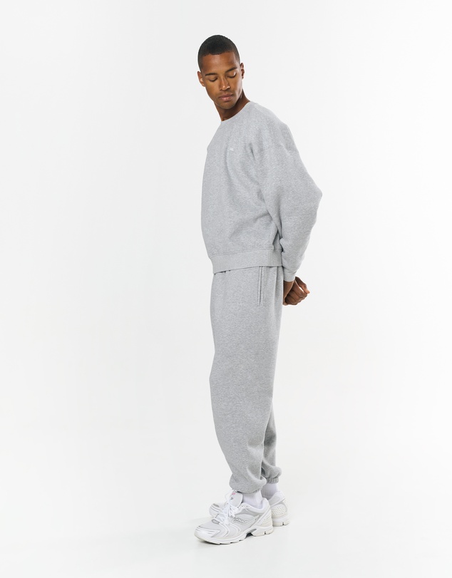 STAX. - Classic Crew Solfleece® - Grey Marle
