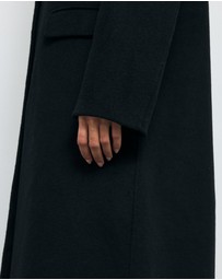 Revibe - Repaired AERE Orla Double Faced Wool Coat - AU 12