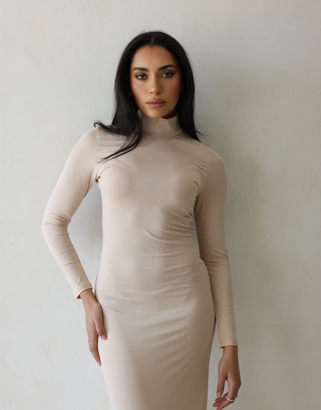 Mod Squad - Luxe Long Sleeve Slip Dress Base Layer