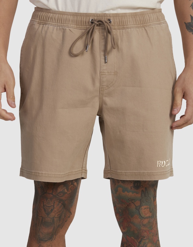 RVCA - Mens Escape Elastic Exotica Walkshorts