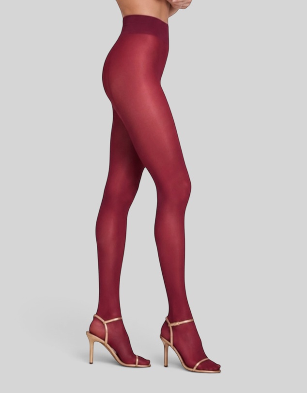 High Heel Jungle - Silk Glazed Skin - Burgundy