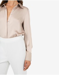 Forcast - Belmore Crepe Flared Pants
