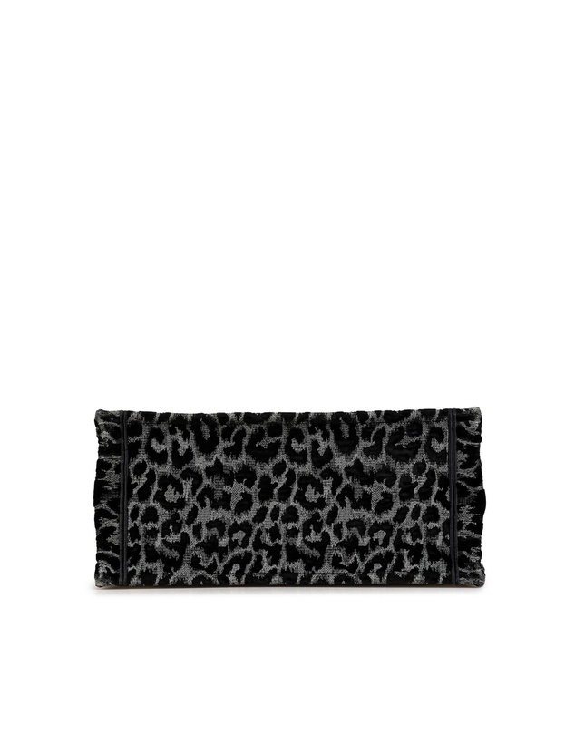 Pre-Loved by Azura Reborn - Pre-Loved Dior Book Tote LeopardPrint Velvet