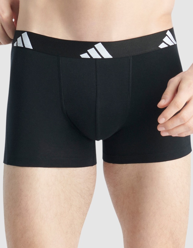 adidas Sportswear - 2 Pack Active Flex Cotton Trunk Underwear