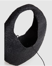 Evity - Clara Raffia Shoulder Bag