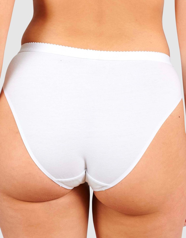 Sans Complexe - Coton D'Arum Organic Cotton Brief with Lace