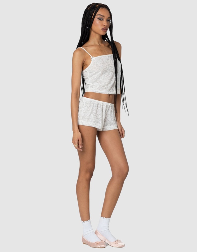EDIKTED - Love Lace Shorts