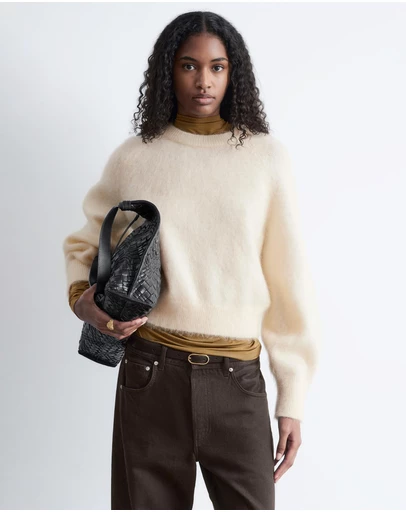 & Other Stories - Mohair-Blend Balloon-Sleeve Jumper