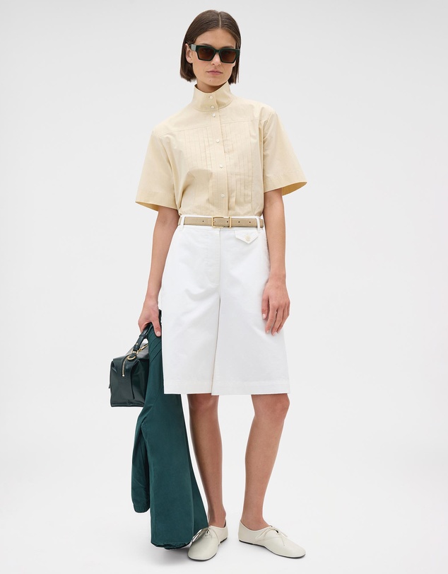 Oroton - Pleat Detail Shirt