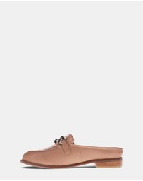 Mia Vita - Trudy Mule - Latte/Latte Croc