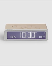Lexon - Lexon GIFT Set PANTONE - Includes Mino+ Mini Speaker, Flip Classic Clock, Mina M Lamp, Thykho 3 Speaker - Sand