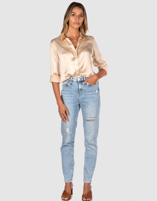 CAMIXA - Satin Silk Shirt