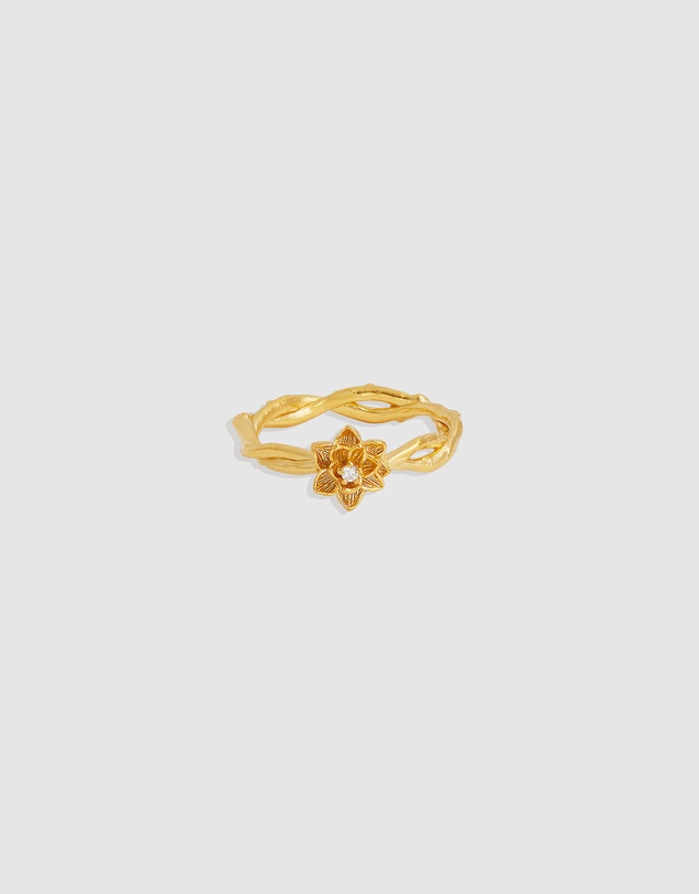 By Charlotte - Bloom Within Lotus Ring
