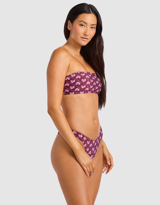Seafolly - Batik Bloom Bandeau Bikini Top