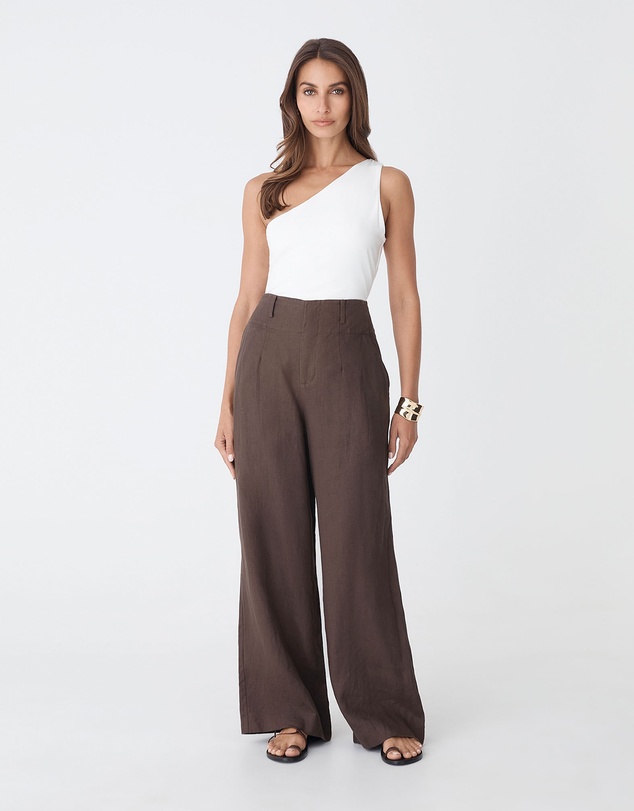 Forcast - Holly Bamboo One Shoulder Top