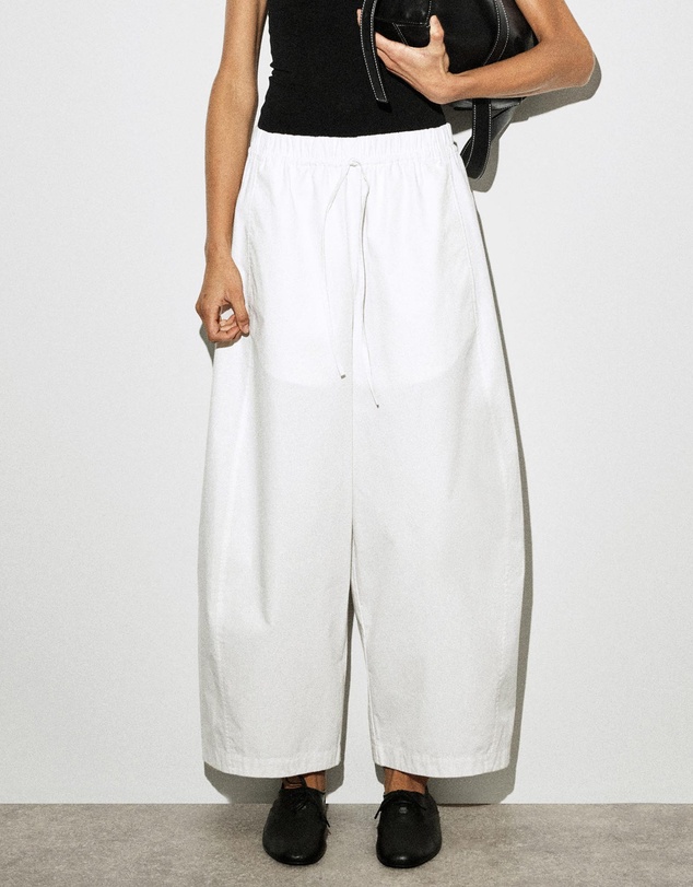 COS - Elasticated Barrel-Leg Trousers