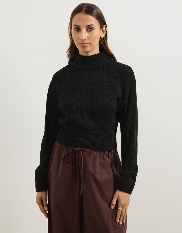 Atmos&Here - Zulu Textured Roll Neck Jumper
