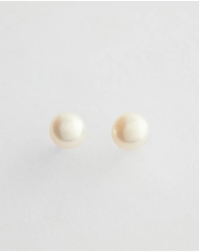 Moira Hughes - The White Label - Freshwater Pearl Studs