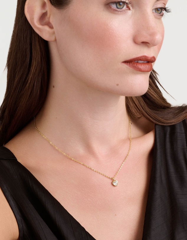 Ted Baker - HANNELA: Crystal Heart Pendant Necklace