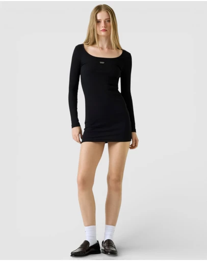 GUESS Jeans - GUESS JEANS Slim Rib Mini Dress