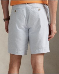 Polo Ralph Lauren - ICONIC EXCLUSIVE - 9-Inch Straight Fit Striped Oxford Shorts